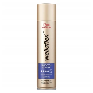 WELLAFLEX LAKIER DO WŁOSÓW 250ML SMOOTH VOLUME 5