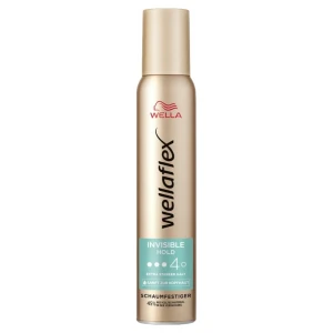 WELLAFLEX PIANKA DO WŁOSÓW 200ML INVISIBLE HOLD 4