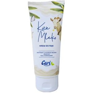 KOZIE MLEKO KREM DO RĄK  CARI 100ML + WITAMINY, WANILIA I OLEJ KOKOSOWY