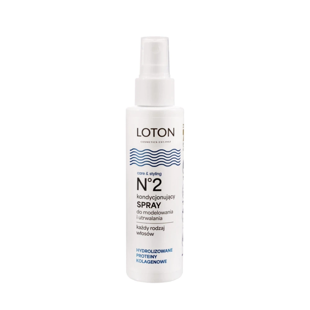 Loton naturalny 2 płyn do włosów 125ml do układania dozownik 5904144000863