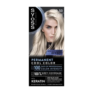 SYOSS FARBA DO WŁOSÓW 10-53 CHŁODNY JASNY BLOND/COOL LIGHT BLOND