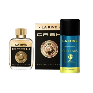 LA RIVE MEN WODA TOALETOWA 100ML CASH + PREZENT DEZODORANT COLOSSUS