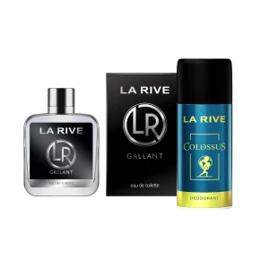 LA RIVE MEN WODA TOALETOWA 100ML GALLANT + PREZENT DEZODORANT COLOSSUS