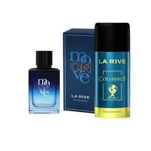LA RIVE MEN WODA TOALETOWA 100ML MOVE ON + PREZENT DEZODORANT COLOSSUS