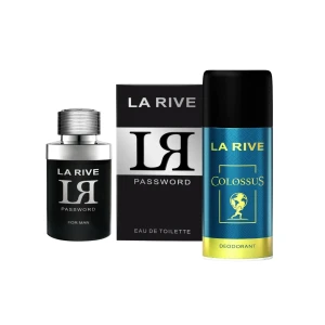 LA RIVE MEN WODA TOALETOWA 75ML PASSWORD + PREZENT DEZODORANT COLOSSUS