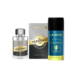 LA RIVE MEN WODA TOALETOWA 75ML THE HUNTING MAN + PREZENT DEZODORANT COLOSSUS