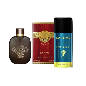 LA RIVE MEN WODA TOALETOWA 90ML CABANA + PREZENT DEZODORANT COLOSSUS