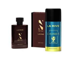 LA RIVE MEN  MĘSKA WODA TOALETOWA 90ML NIGHT TALES + PREZENT DEZODORANT COLOSSUS