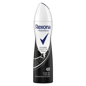 REXONA DEZODORANT WOMEN SPRAY 150ML INVISIBLE BLACK&WHITE