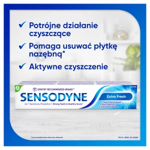 Sensodyne pasta do zębów 75ml extra fresh 5054563187413 - zdjęcie 10
