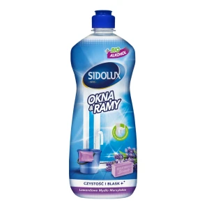SIDOLUX PŁYN DO CZYSZCZENIA 960ML OKNA&RAMY LAWENDOWE MYDŁO MARSYLSKIE