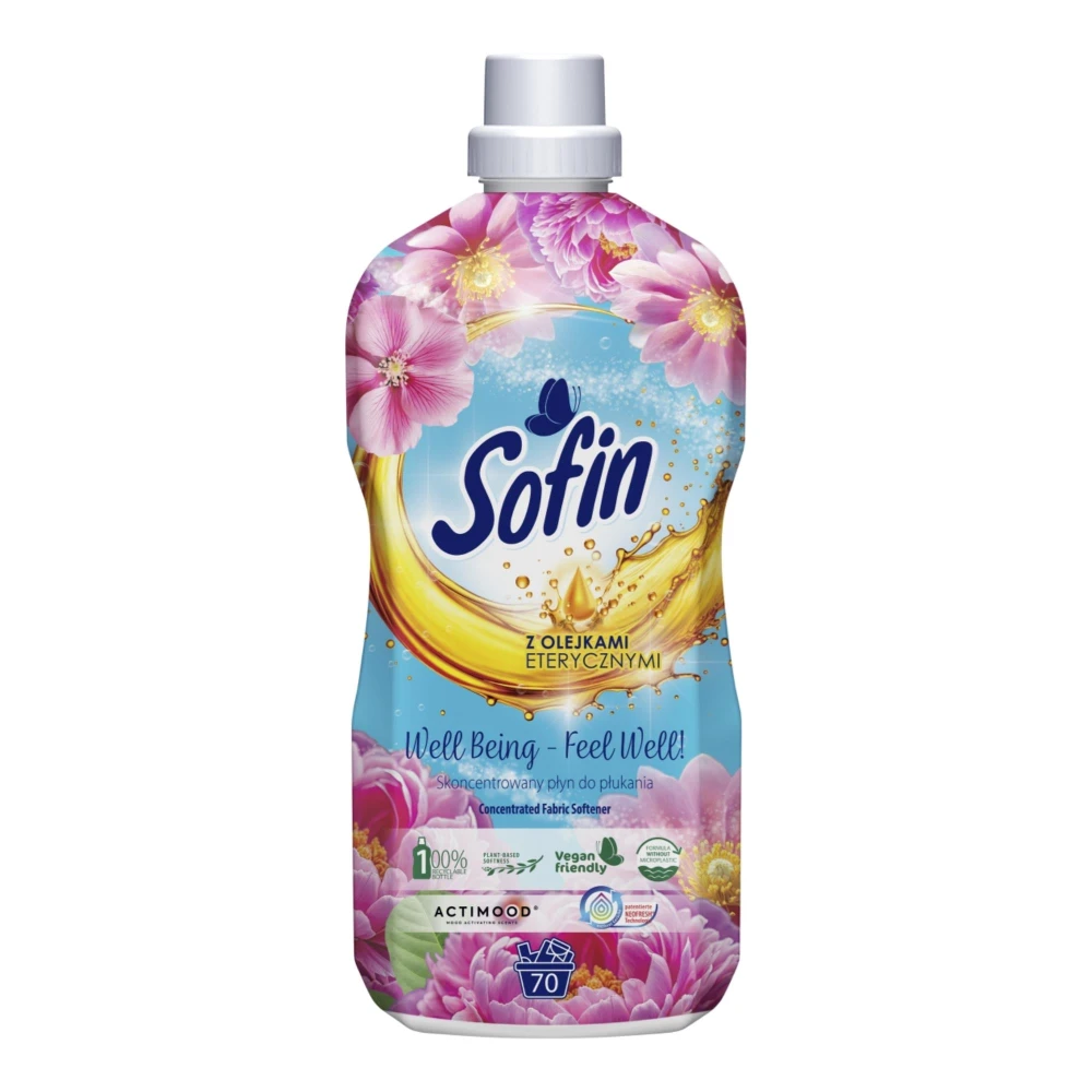 Sofin płyn do płukania 70p 1.4l well being feel well 5900931044362