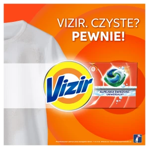 Vizir kapsułki do prania all in 1 24 szt. karton alpejska świeżość 8700216746113 - zdjęcie 7