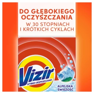 Vizir proszek do prania 6p 330g alpejska świeżość 8006530128247 - zdjęcie 4