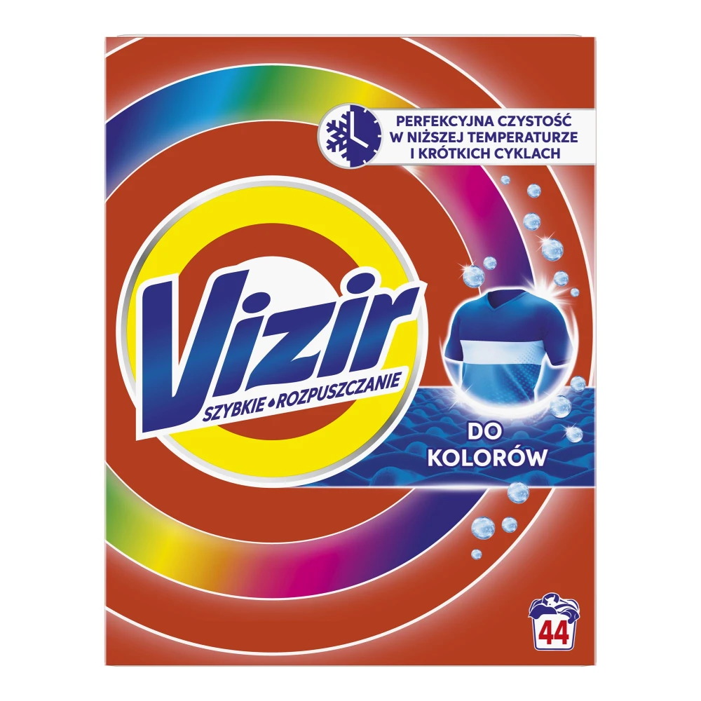 Vizir proszek do prania 44p 2.42kg kolor 8006540971482