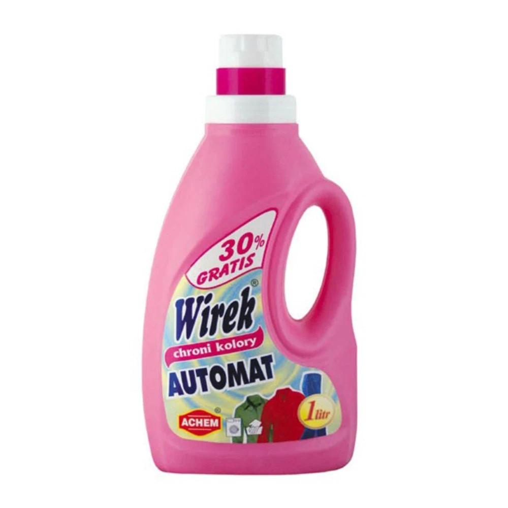 Wirek płyn do prania 1l kolor automat 5901711001865