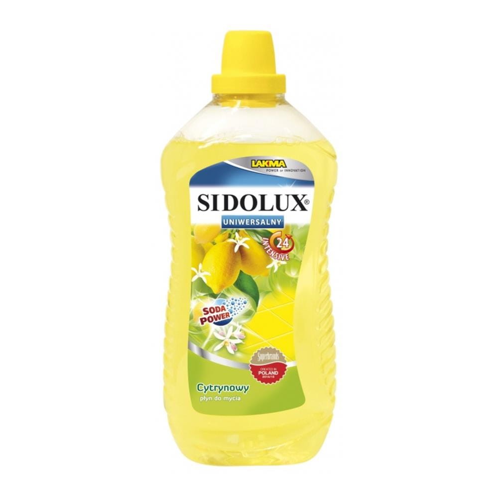 20314 SIDOLUX PŁYN DO MYCIA UNIWERSALNY 1L CYTRYNA 5902986248269