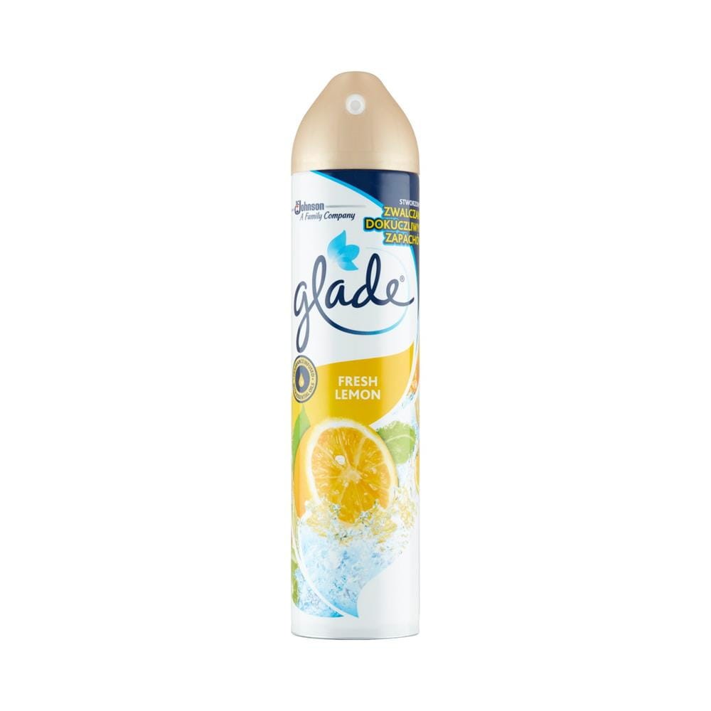 20393 GLADE ODŚWIEŻACZ SPRAY 300ML FRESH LEMON 4000290997543