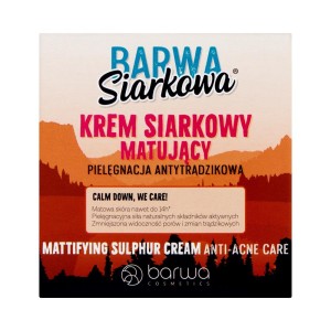 23931 BARWA SIARKOWA KREM DO TWARZY 50ML MATUJĄCY 5902305003968