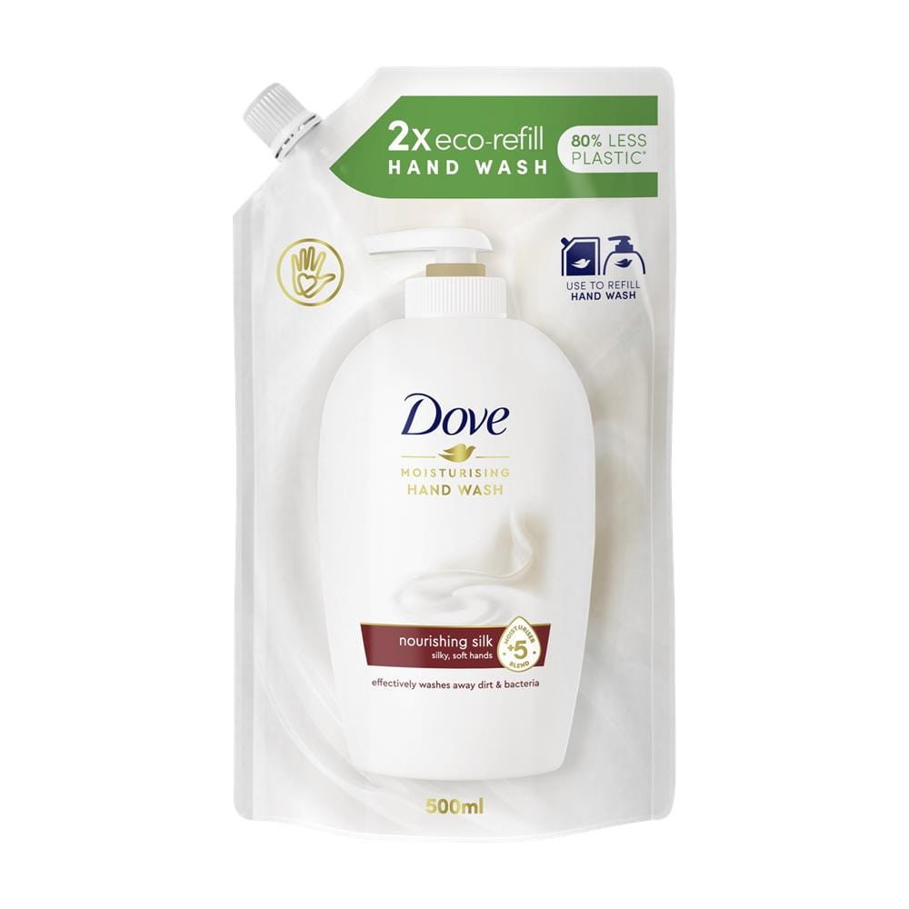 25922 DOVE MYDŁO W PŁYNIE ZAPAS 500ML SILK 8717163573792