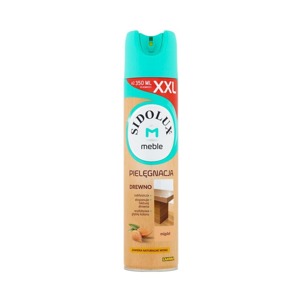 26415 SIDOLUX M SPRAY DO CZYSZCZENIA MEBLI  350ML MIGDAŁ 5902986201523