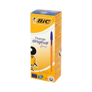 27031 BIC.PIŚMIENNICZE DŁUGOPIS ORANGE ORIGINAL 20 SZT. NIEBIESKI 3086121101113