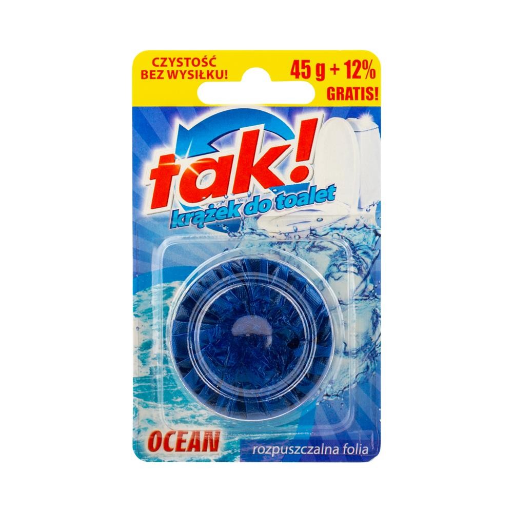 28601 TAK KRĄŻEK DO SPŁUCZKI WC  50G 1 SZT. MORSKI 5901332420007