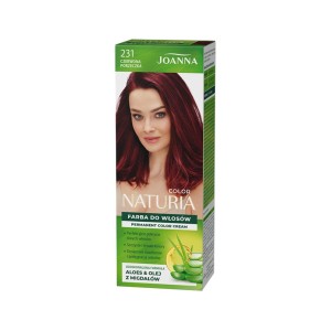 30223 JOANNA NATURIA COLOR FARBA KOLORYZUJĄCA 231 CZERWONA PORZECZKA 5901018053475