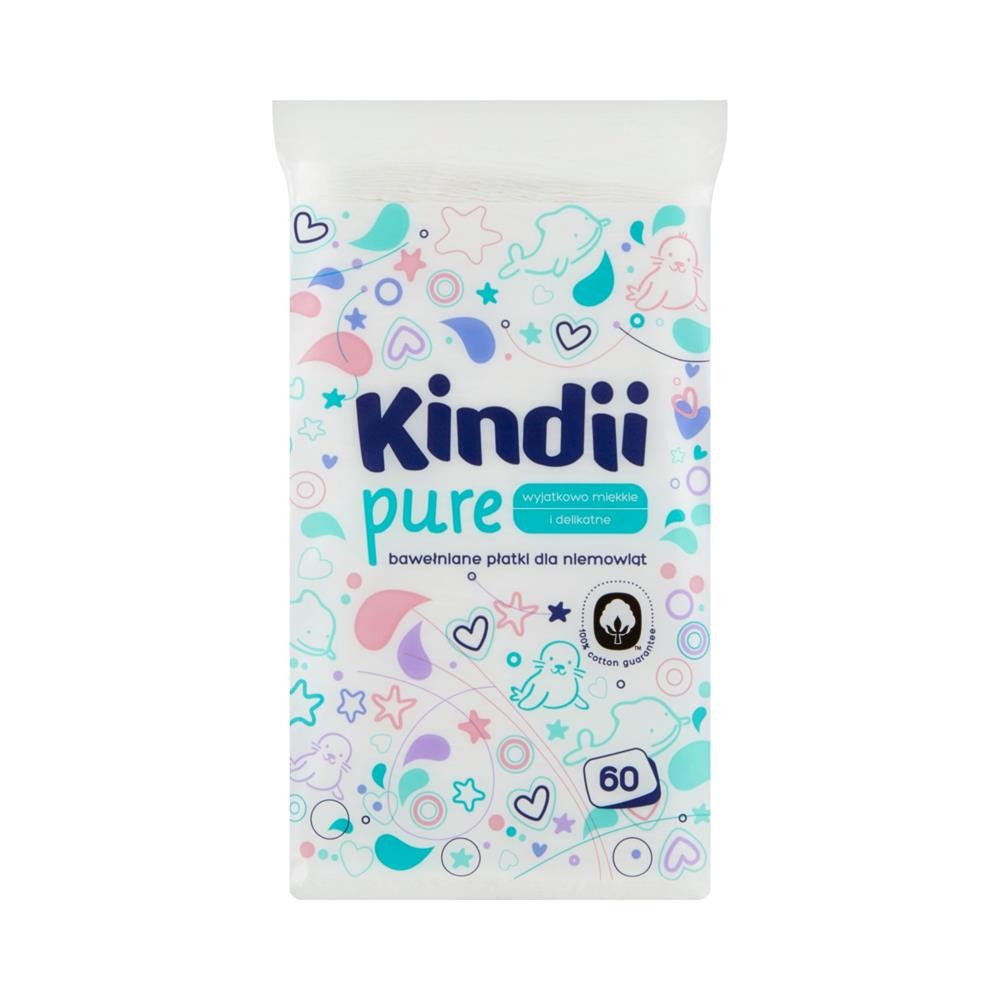 30894 KINDII PŁATKI KOSMETYCZNE 60 SZT. 5900095000792
