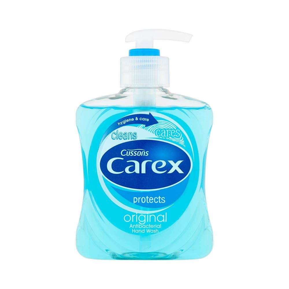 31409 CAREX MYDŁO W PŁYNIE DOZOWNIK 250ML ANTYBAKTERYJNE ORIGINAL BLUE 5900998000332