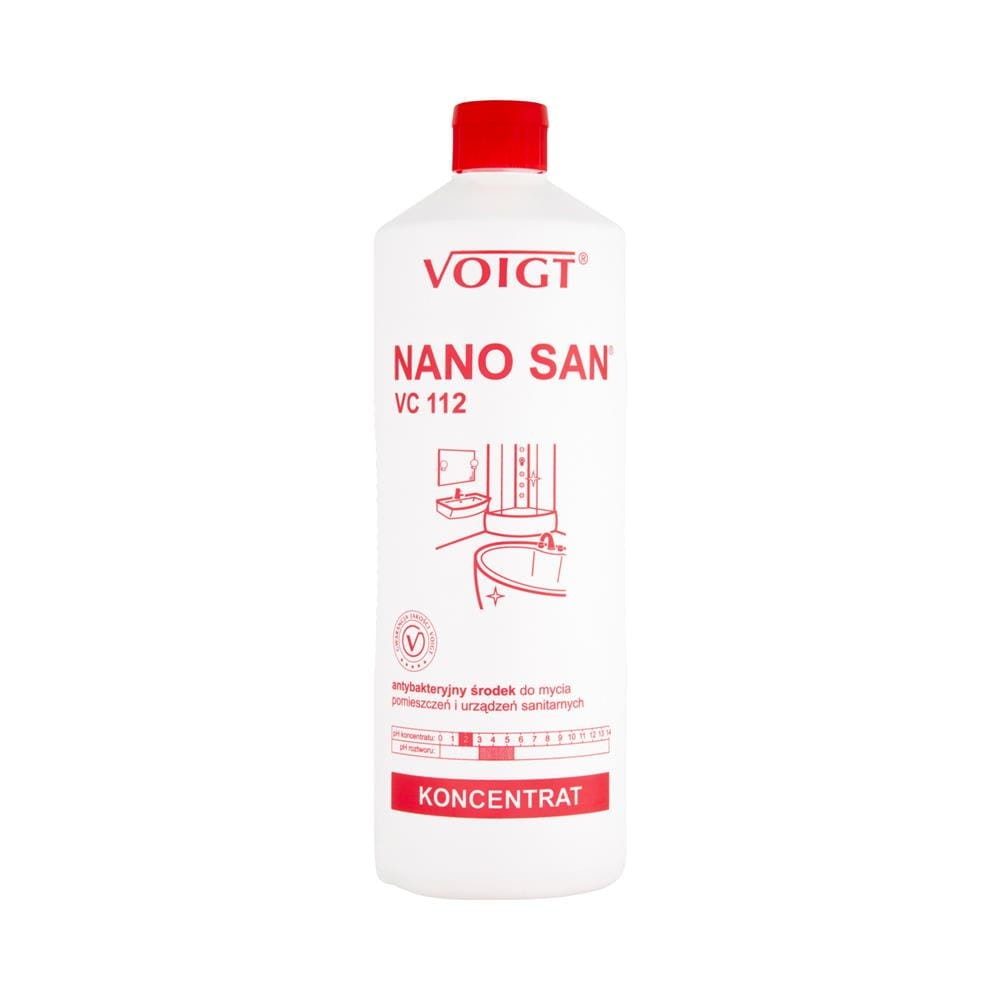 32120 VOIGT VC 112  1L NANO SAN ANTYBAKTERYJNY ŚRODEK DO MYCIA POMIESZCZEŃ I URZĄDZEŃ SANIT 5901370011205