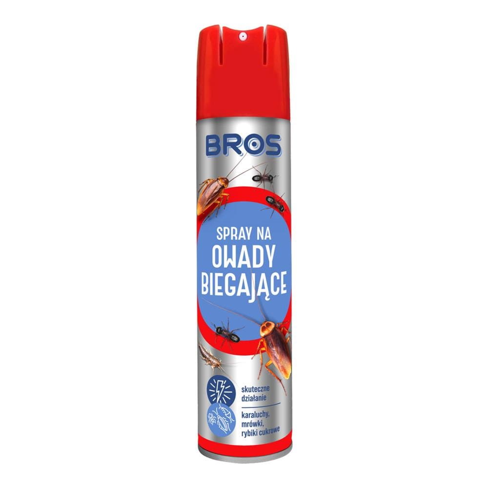 34075 BROS SPRAY NA OWADY BIEGAJĄCE 300ML KARALUCHY,MRÓWKI,RYBIKI CUKROWE 5904517002326