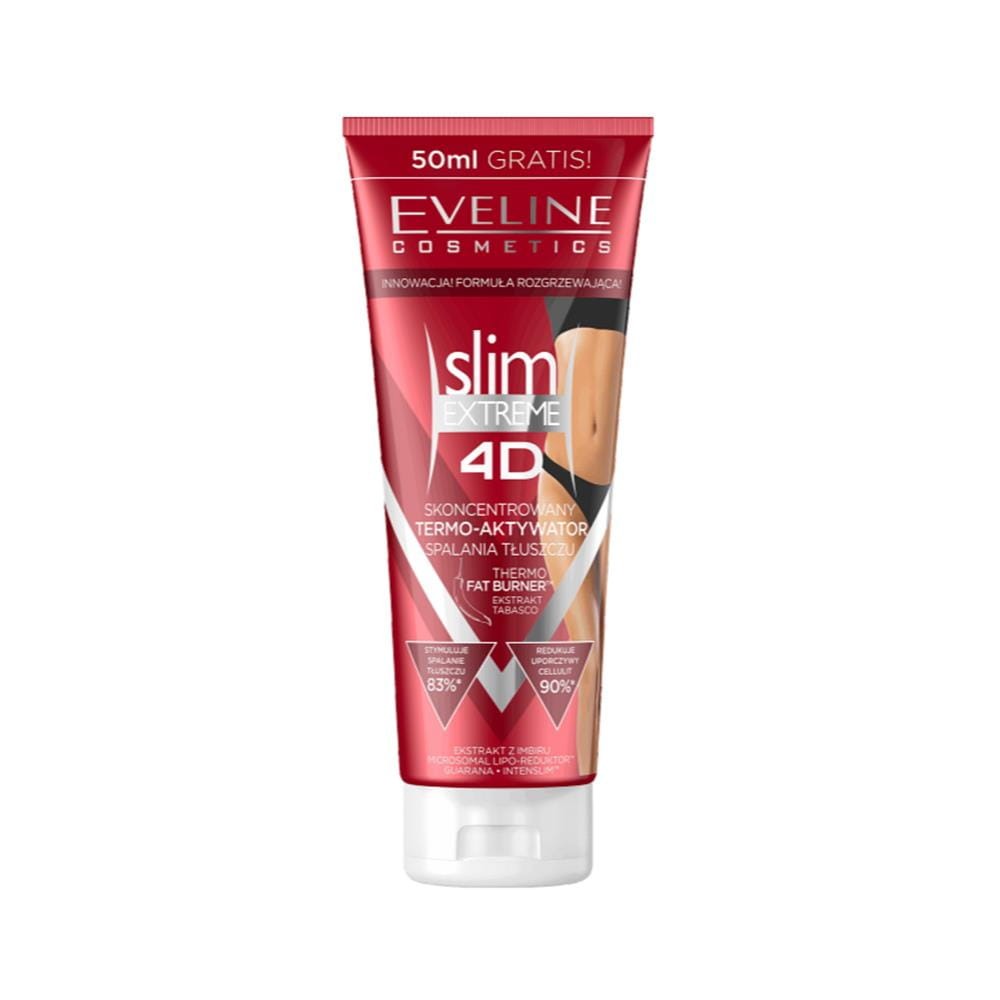 34707 EVELINE SLIM EXTREME 4D Termoaktywne serum wyszczuplające antycellulit 5907609316387