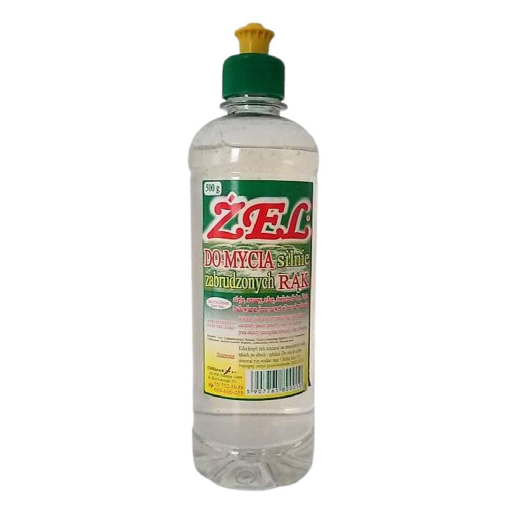 82047 ŻEL BHP DO SILNIE ZABRUDZONYCH RĄK 500ML 5907765800010