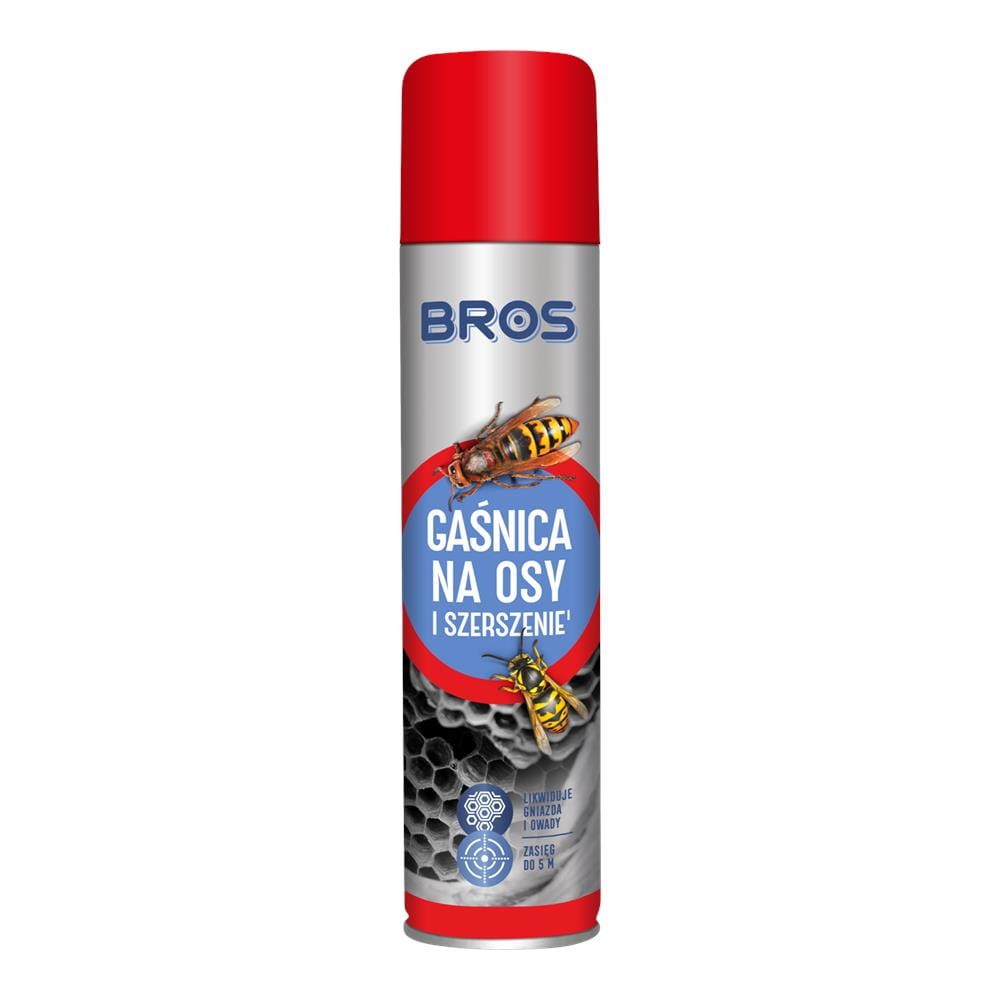 100307 BROS GAŚNICA NA OSY I SZERSZENIE 300ML 5904517005655