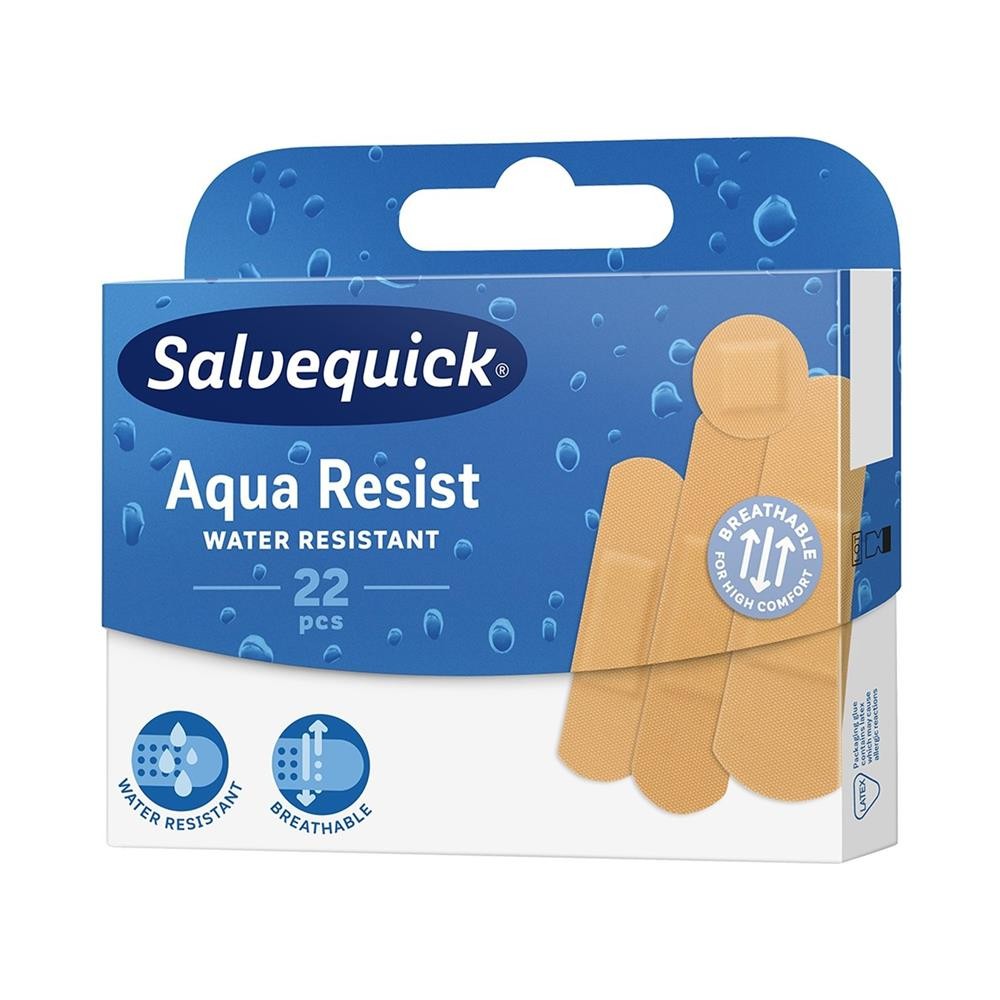 102618 SALVEQUIK PLASTRY 22 SZT. AQUA RESIST 607124 7310616071244