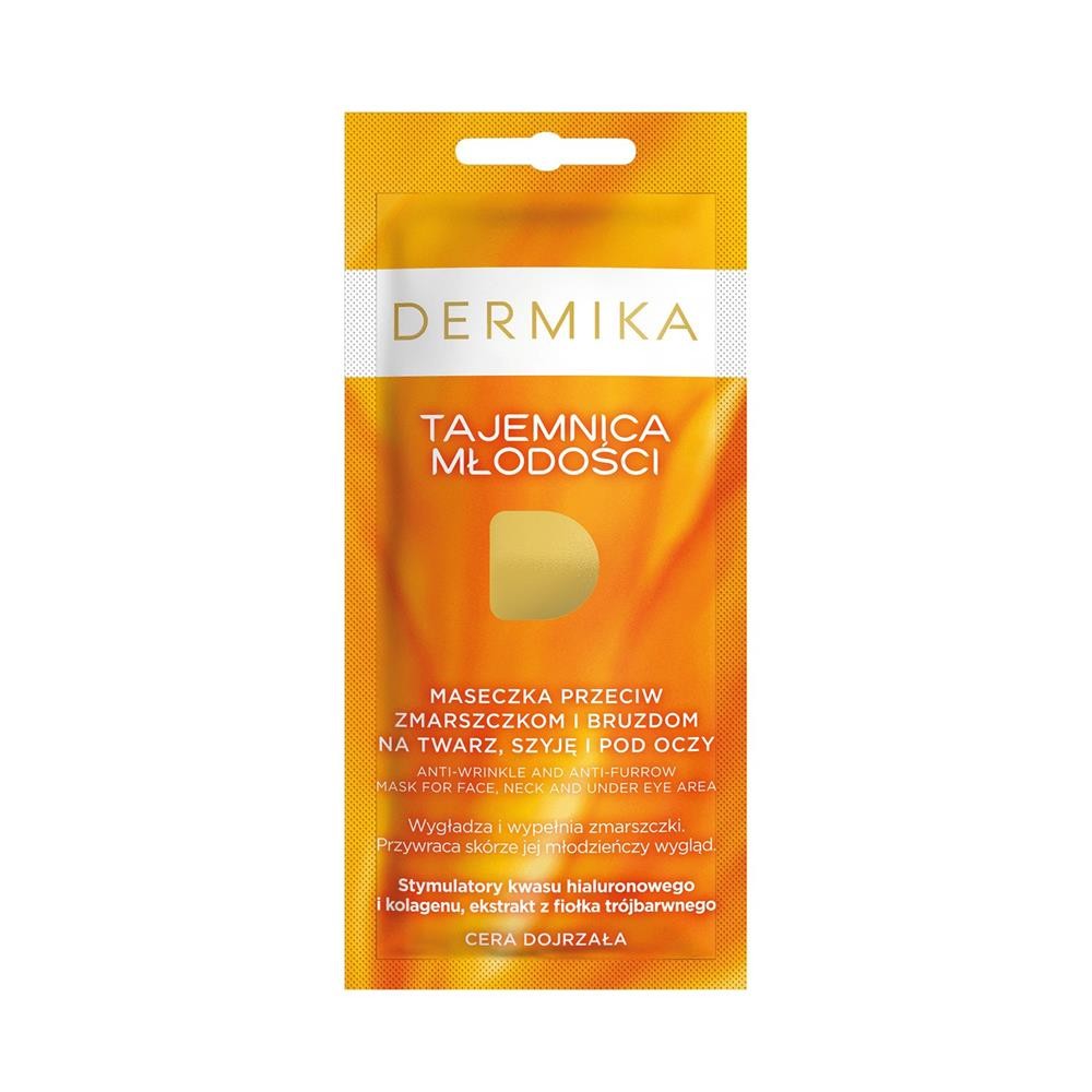 107676 DERMIKA MASECZKA PIĘKNOŚCI DO TWARZY 10ML TAJEMNICA MŁODOŚCI 5902046370138