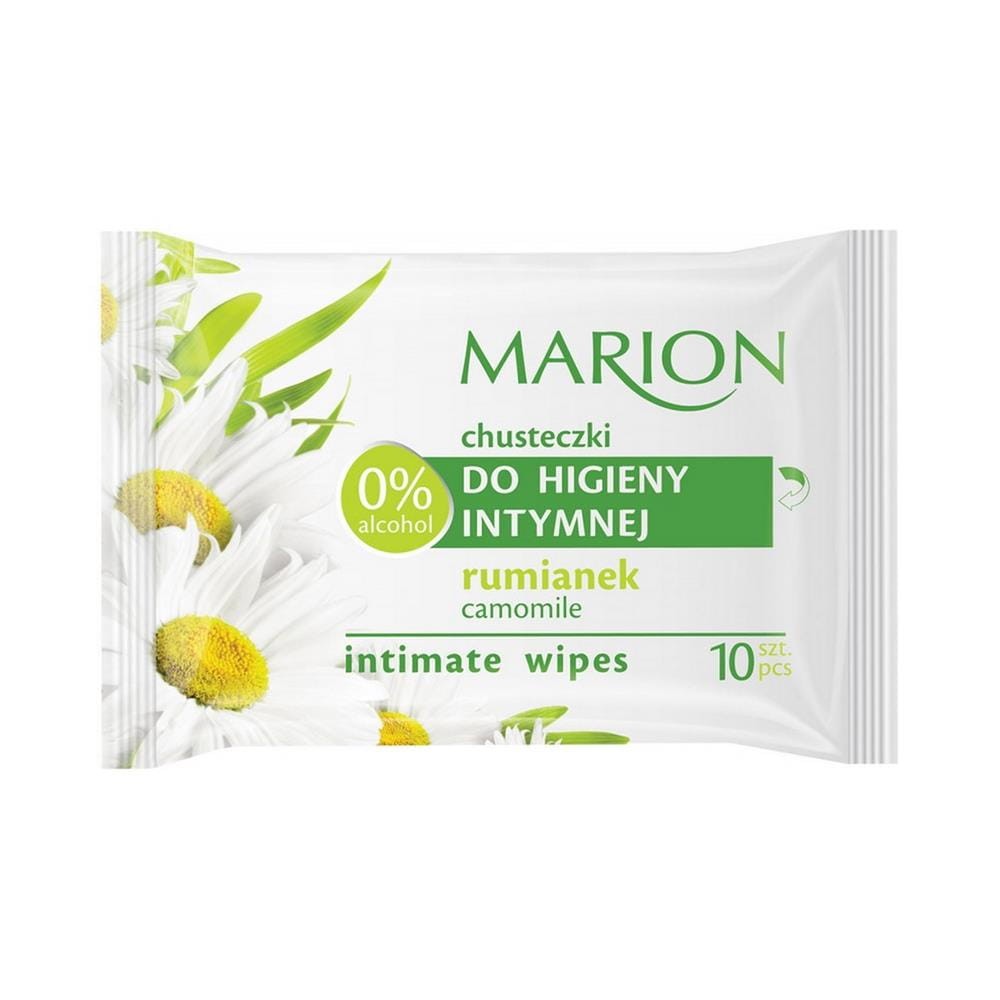 112115 MARION CHUSTECZKI DO HIGIENY INTYMNEJ 10 SZT. RUMIANEK 5902853010692