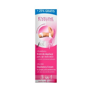 114560 EVELINE JUST EPIL KREM DO DEPILACJI BIKINI 125ML 3W1 5901964016555