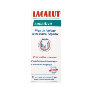 130375 LACALUT PŁYN DO PŁUKANIA UST 300ML SENSITIVE 4016369616338