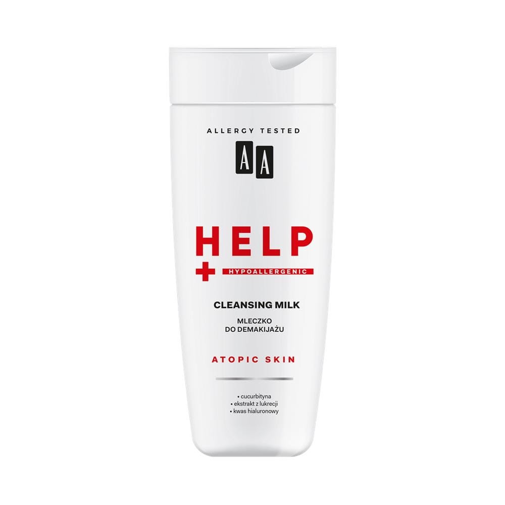 150949 AA HELP CERA ATOPOWA MLECZKO DO DEMAKIJAŻU 200ML 5900116022260