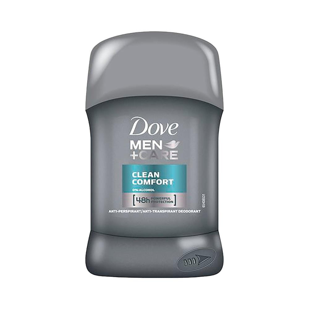 153155 DOVE DEZODORANT MEN STICK 50ML CLEAN COMFORT 50220021