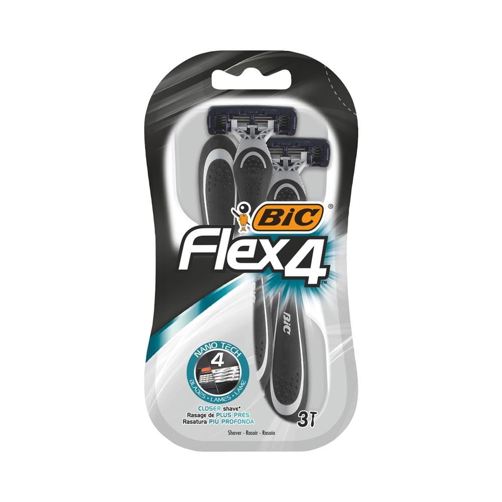 153177 BIC MASZYNKA DO GOLENIA JEDNOCZĘŚCIOWA M FLEX 4 3 SZT. 3086123220614