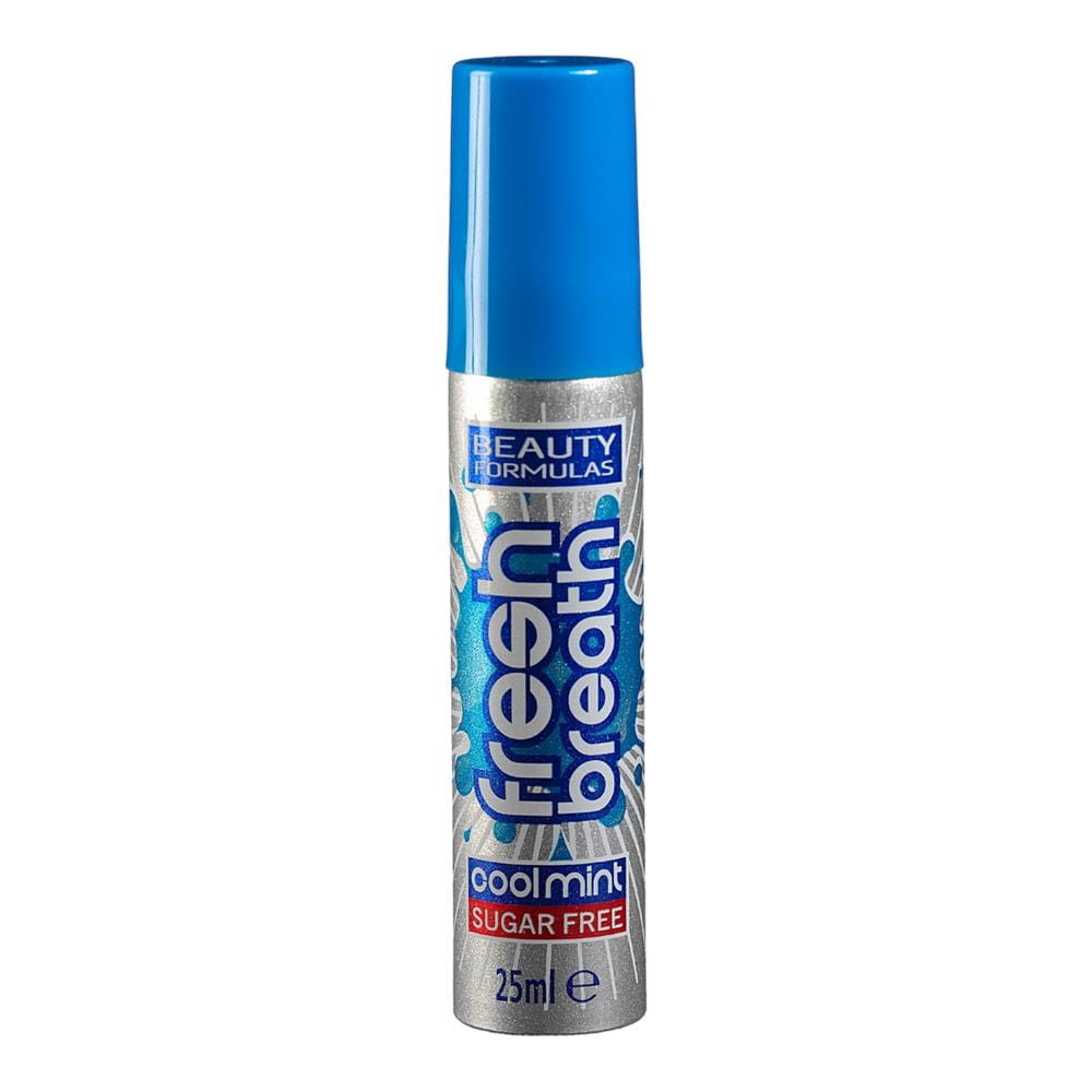 156391 BEAUTY FORMULAS ODŚWIEŻACZ DO UST COOL MINT 25ML 5012251009263