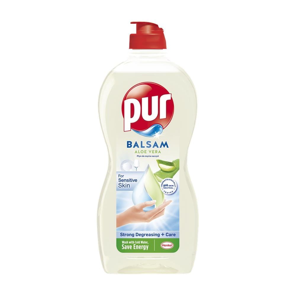 157237 PUR PŁYN DO NACZYŃ  450ML SEKRETY PIELĘGNACJI BALSAM ALOES 90407055