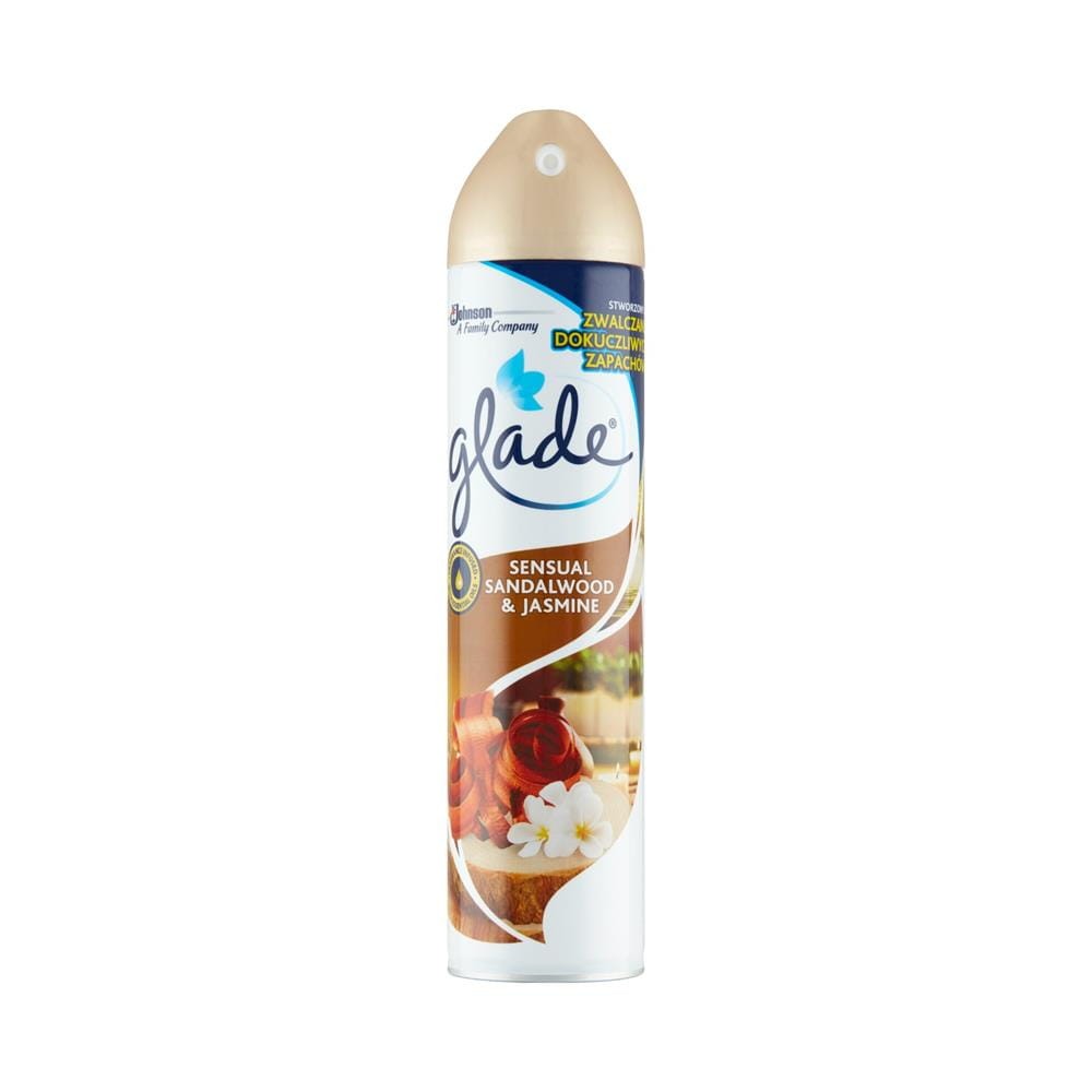 157731 GLADE ODŚWIEŻACZ SPRAY 300ML SANDALWOOD&amp;JASMINE 5000204625271