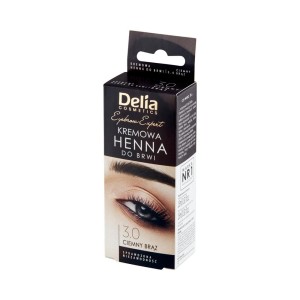 157913 DELIA HENNA DO BRWI W KREMIE BRĄZOWA 5906750815930