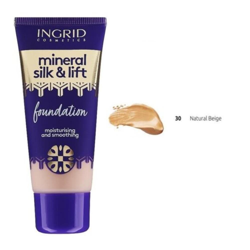 162463 INGRID PODKŁAD MINERAL SILK&amp;LIFT 030 30ML 5907619819502