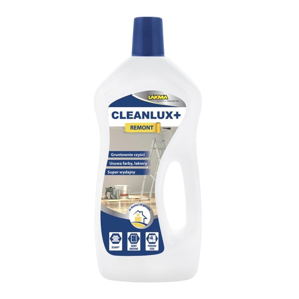 165767 CLEANLUX PŁYN DO CZYSZCZENIA  750ML GRUNTOWNE CZYSZCZENIE PO REMONTACH 5902986205408
