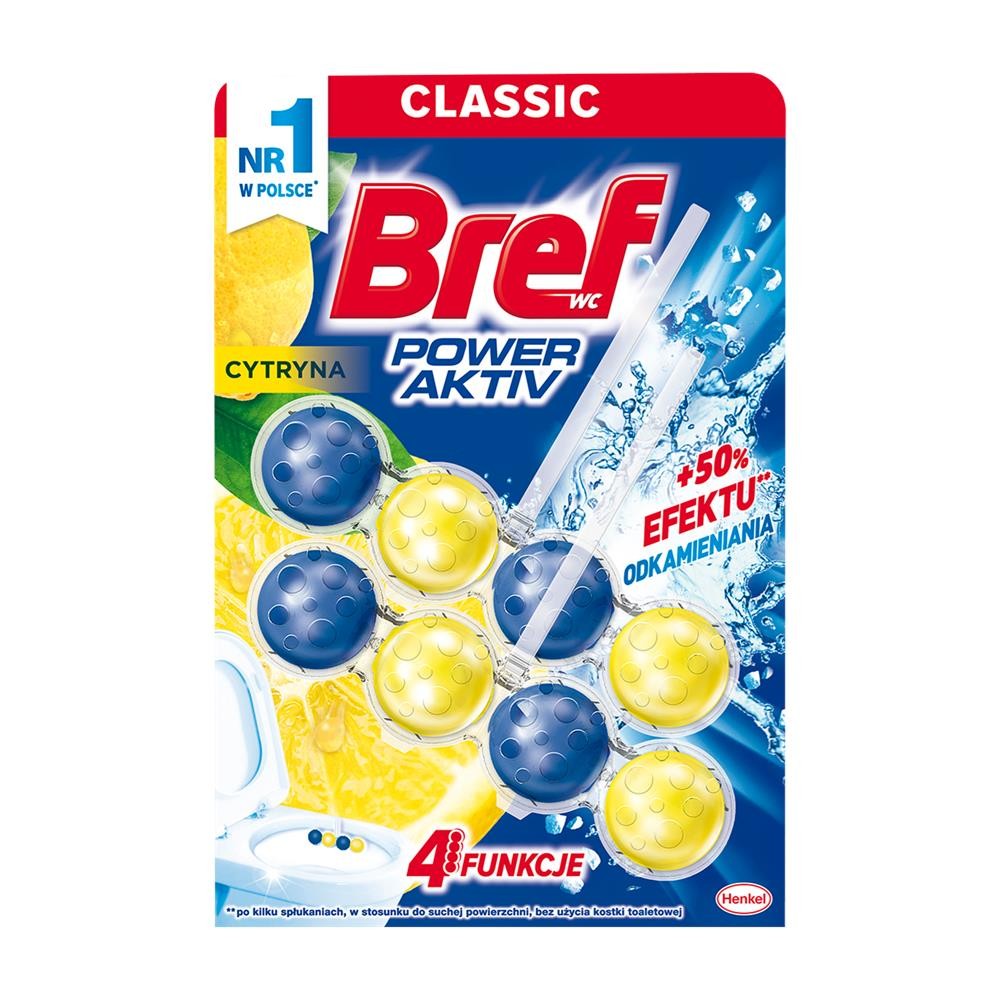 167264 BREF KOSZYK DO WC POWER AKTIV 50GX2 CYTRYNA 9000100656832